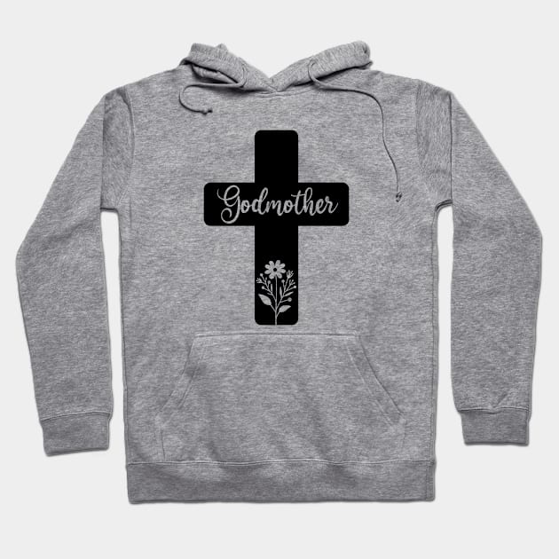 Godmother Cross Hoodie by KayBee Gift Shop